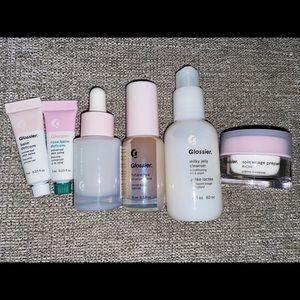 Glossier skin care